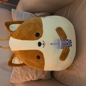 NWT Regina the Corgi Squishmallow Backpack